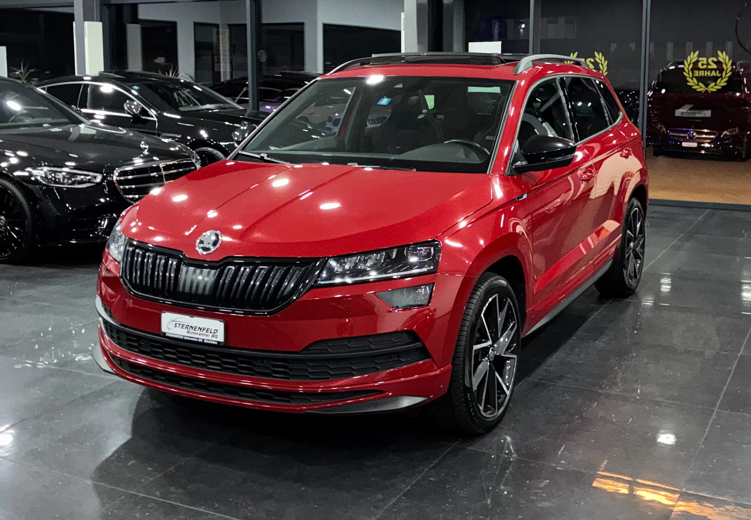 Skoda Karoq 2.0 TDI SCR SportLine 4x4 DSG — Occasion bei Sternenfeld Autocenter, Birsfelden